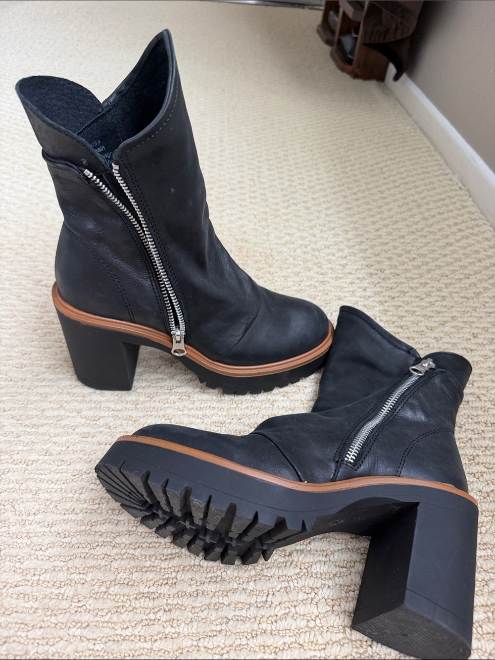 Free People Jack Zip Ankle Boots